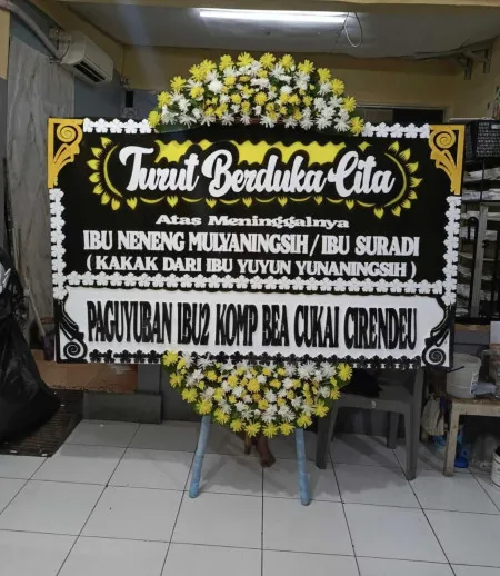 Papan Bunga Duka Ambarawa
