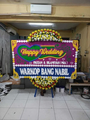 Papan Bunga di Ambarawa