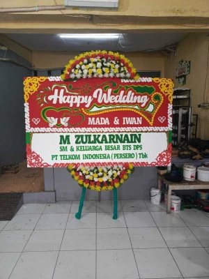 Papan Bunga di Ambarawa