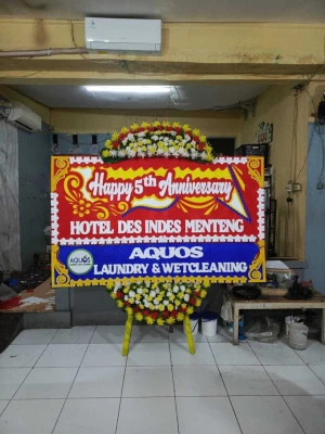 Papan Bunga di Ambarawa