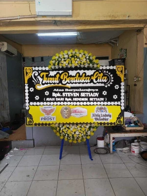 Papan Bunga di Ambarawa