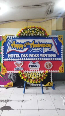 Papan Bunga di Ambarawa