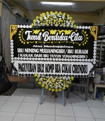 Papan Bunga di Ambarawa