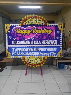 Papan Bunga di Ambarawa