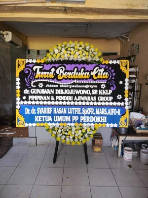Papan Bunga di Ambarawa